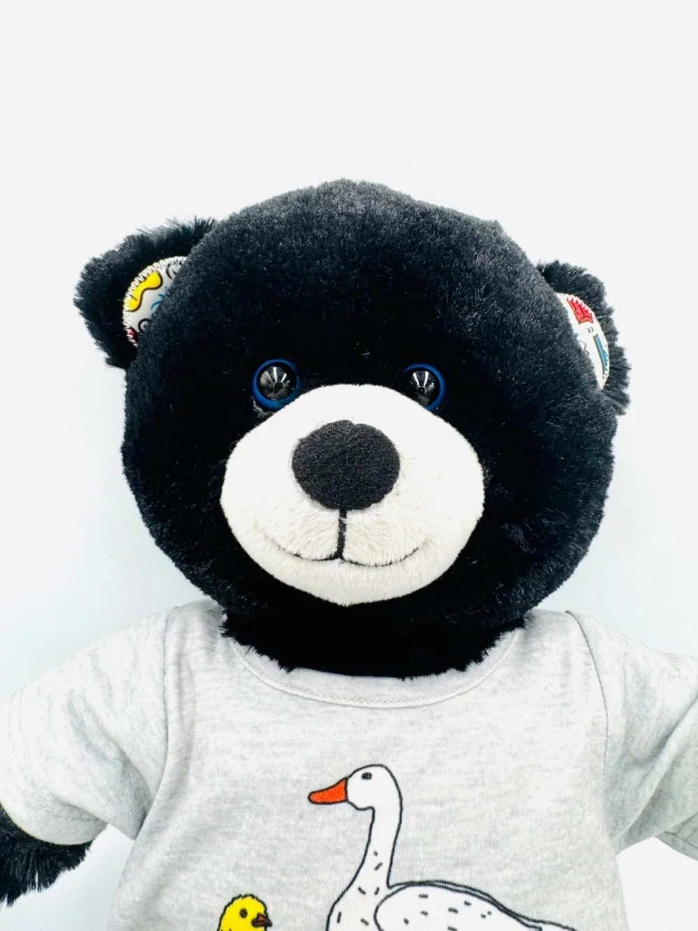 Build A Bear Friends TV Show Black Online Exclusive BAB Chick and the Duck Shirt